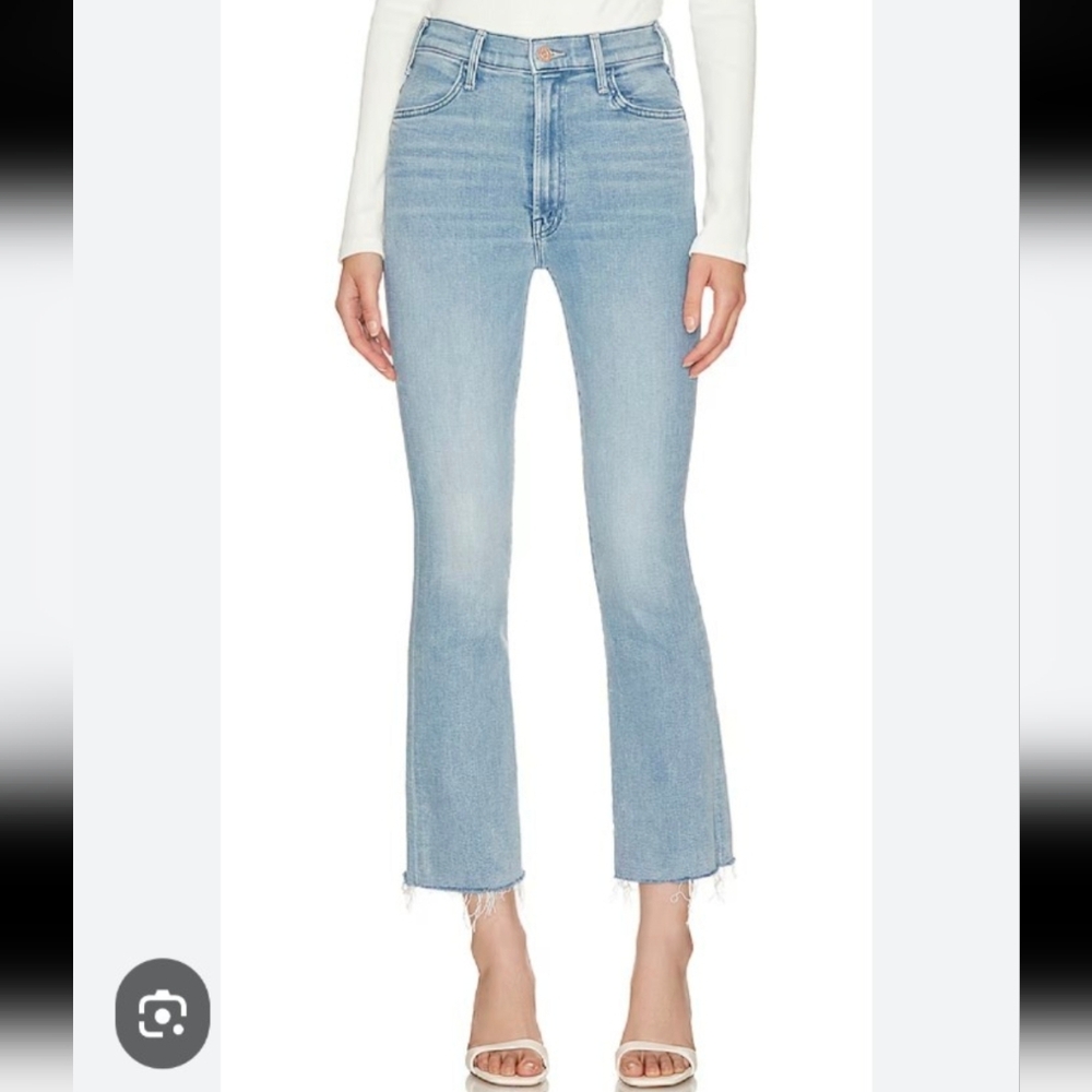 Mother The Hustler Ankle Fray In Cutting Class Sz 24